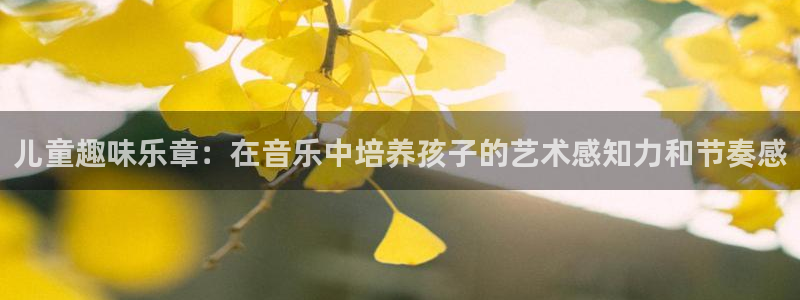 意昂主管：儿童趣味乐章：在音乐中培养孩子的艺术感知力和节奏感