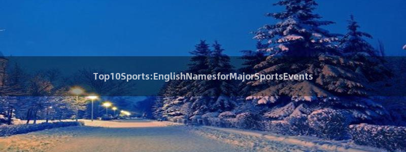 意昂4平台注册：Top10Sports:EnglishNamesforMajor